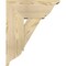 Ekena Millwork Traditional Traditional Rough Sawn Bracket w/ Offset Brace, Douglas Fir, 8"W x 18"D x 22"H BKT0806X18X22TRA01RDF - alternate 2